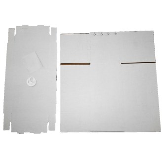 Voskovaná krabice na oddělky 39x24